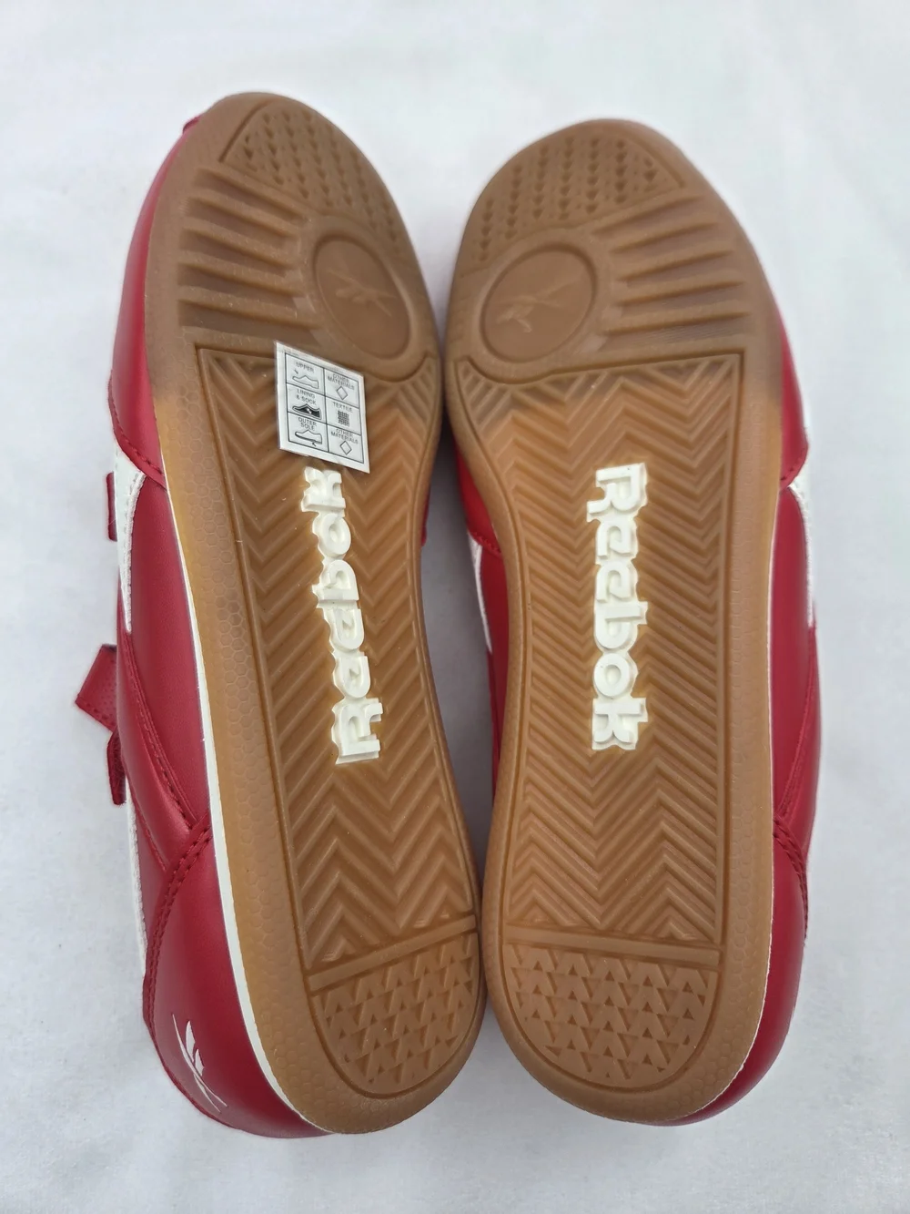 Reebok Women’s Red Mary Jane Double Strap Sneakers Shoes Size 6.5